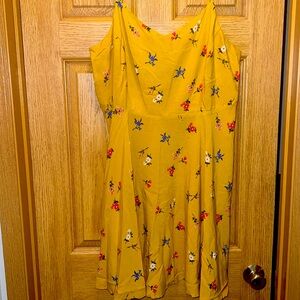Old Navy yellow dress, size XL